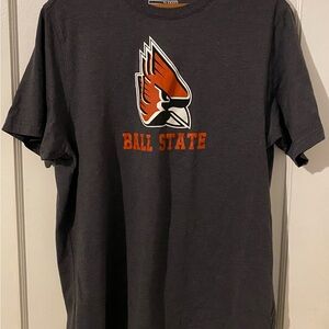 Ball State Cardinals Men’s XL Gray T-Shirt